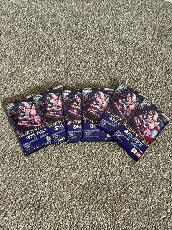 Bandai Namco Other - One Piece Trading Card Game - azure of the seas - 50 cards BULK ONLY